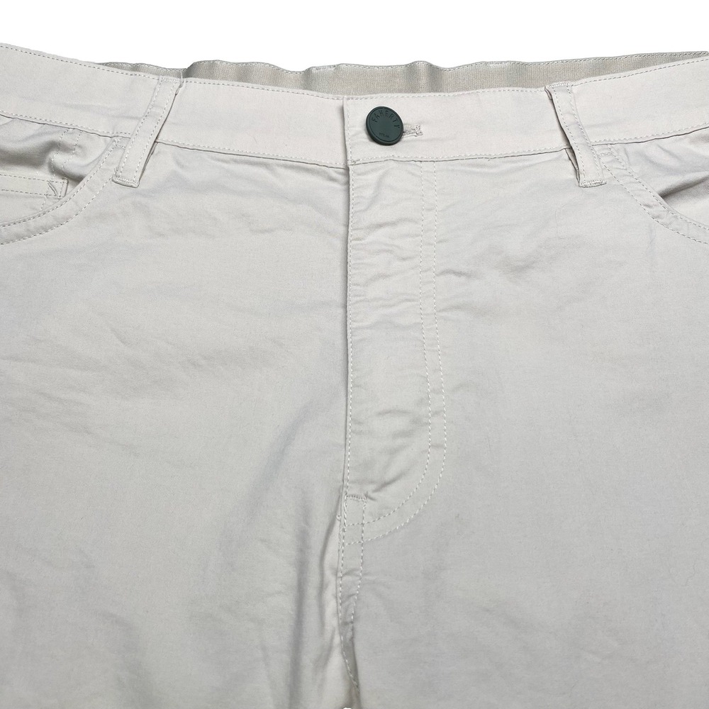 Faherty Reserve Movement Chino Pant 36x32 Mens Flat Front Beige Performance